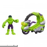 Playskool Heroes Marvel Super Hero Adventures Hulk Figure with Tread Racer Vehicle  B00O5ZWDEW